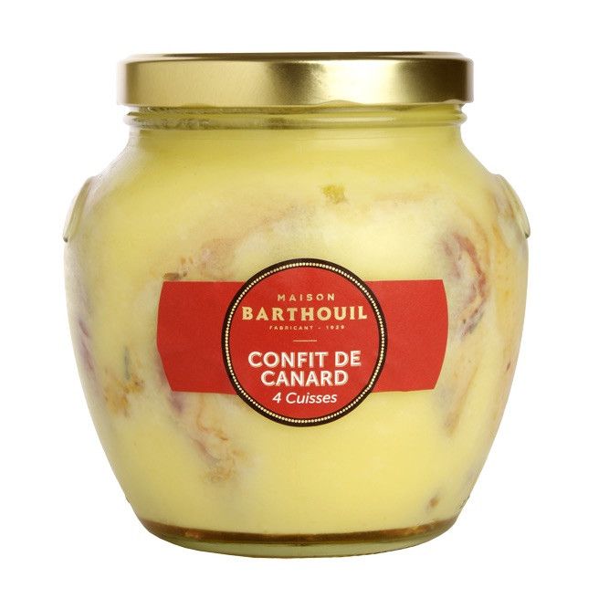 Confit de canard 4 cuisses - 1,4kg