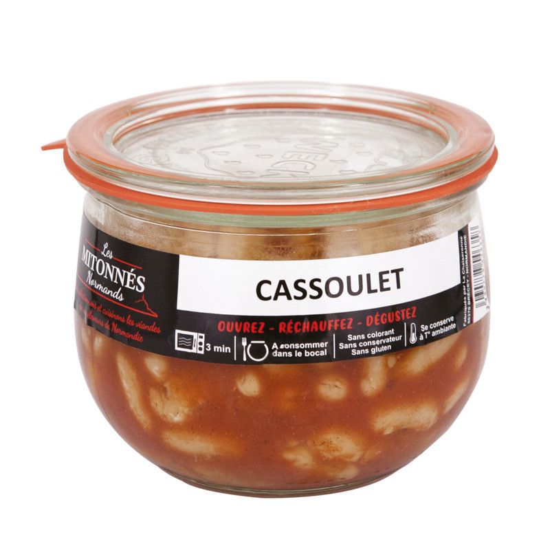 Cassoulet au porc normand - 375g