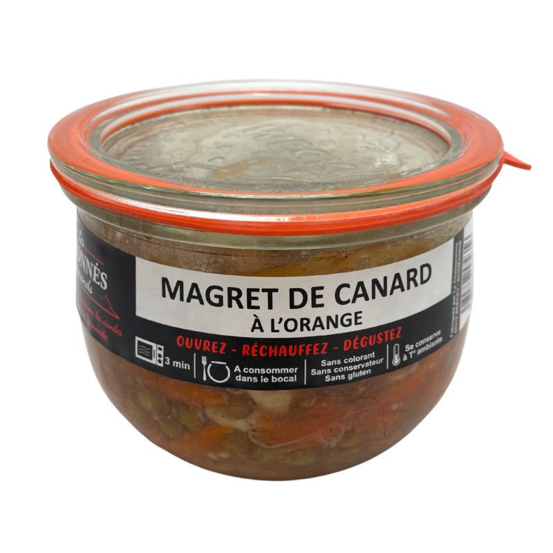 Magret de canard à l'orange - 375g