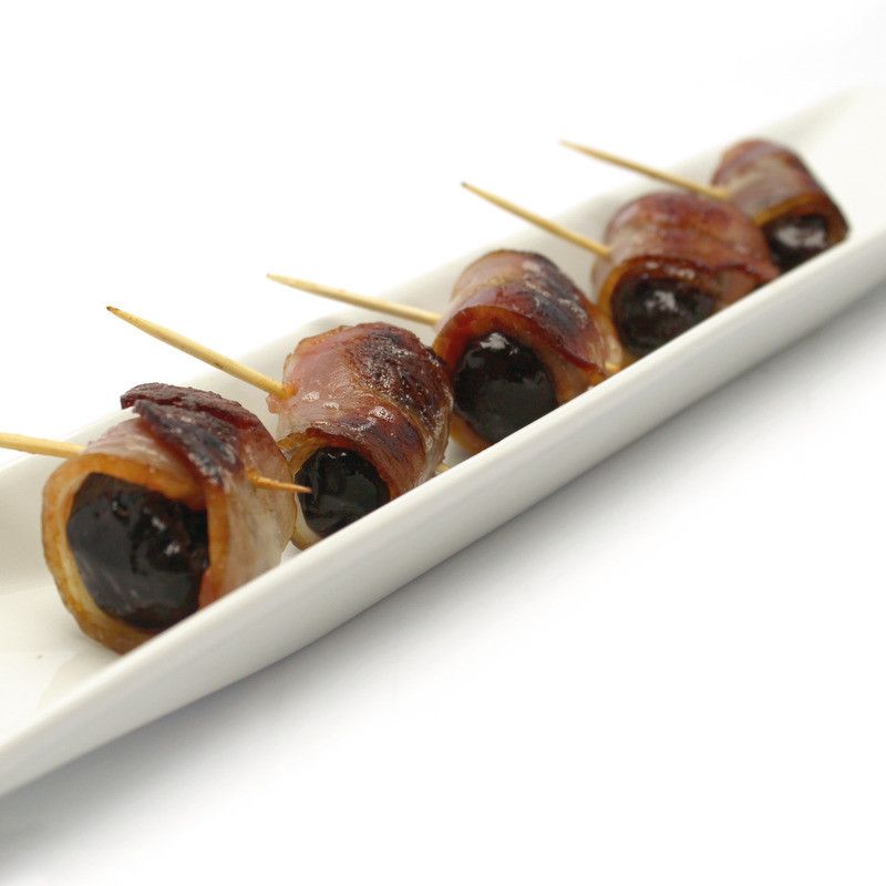 Roulés cocktail bacon‑pruneau x48 ±720g