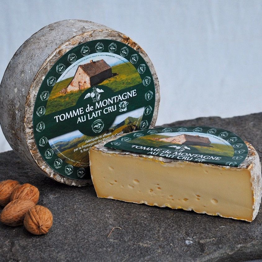 Tomme de montagne au lait cru BIO entière ±1,6kg