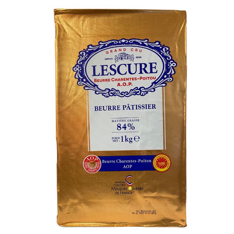Beurre pâtissier Charentes-Poitou AOP - 1kg