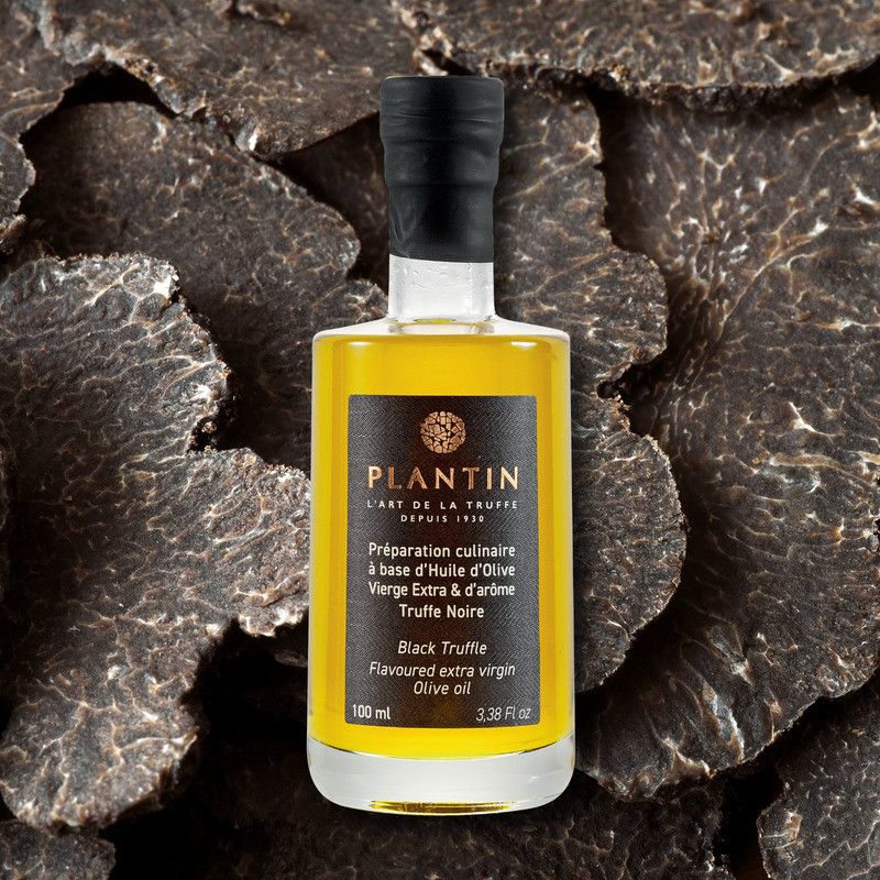 Préparation culinaire à base d'huile d'olive à la truffe noire - 10cl