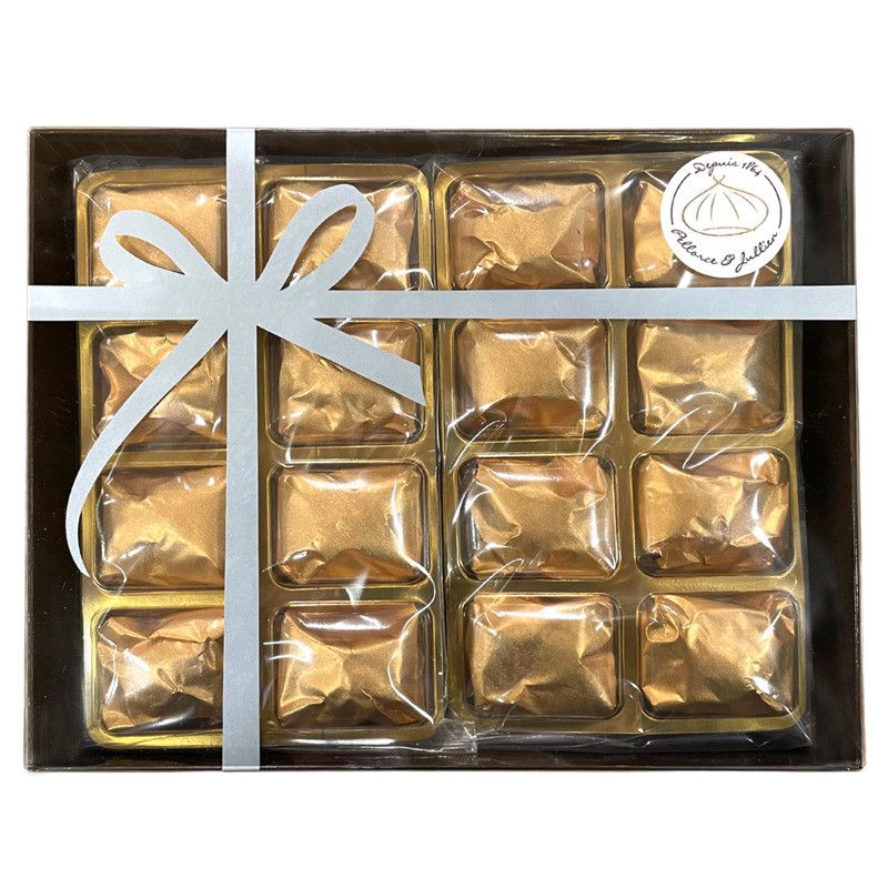 Marrons glacés entiers enveloppés or x16 - 320g