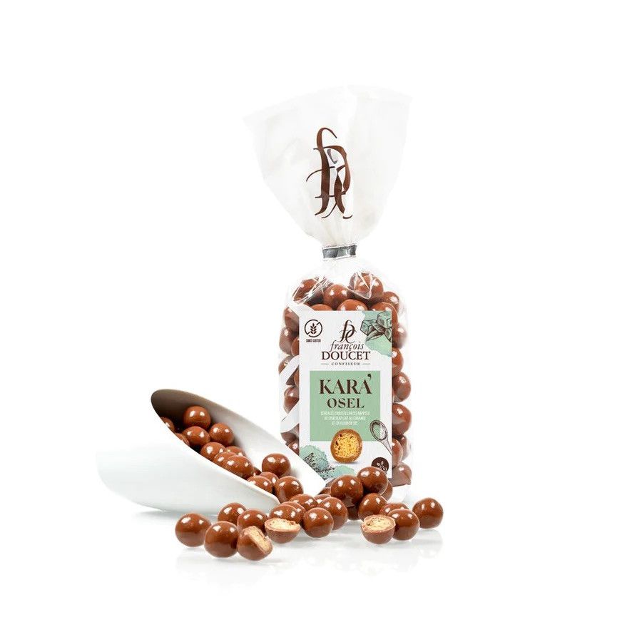 Kara'osel, au chocolat au lait, caramel et fleur de sel - 200g