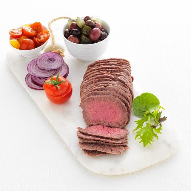 Rôti de boeuf cuit tranché ±2kg