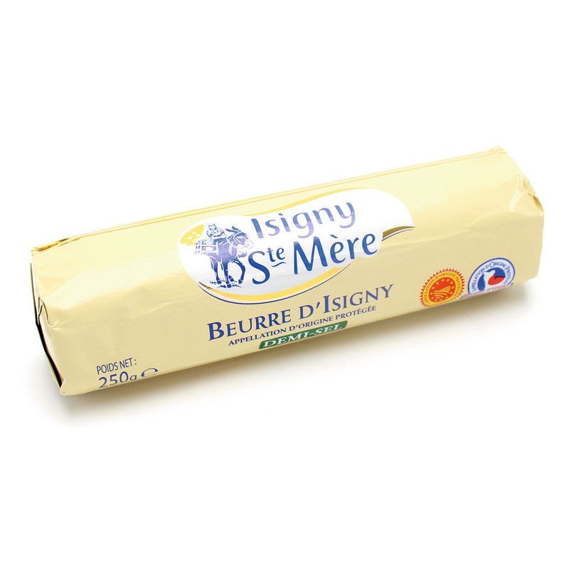 Beurre d'Isigny AOP demi-sel - 250g