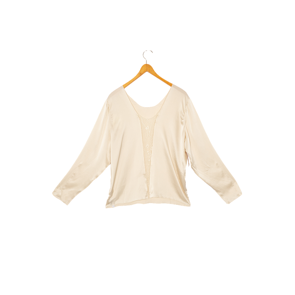 Top KARMA KOMA Beige en Soie de taille L (29-11-2022 13:53)