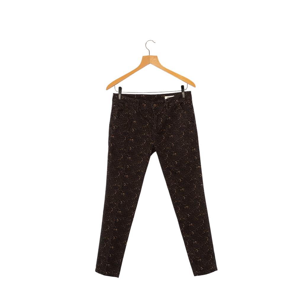 Pantalon REIKO Marron en Coton de taille W27 (29-11-2022 14:12)