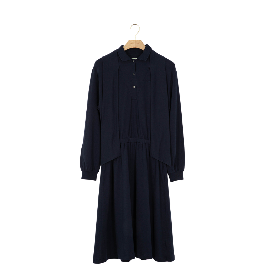 Robe LACOSTE L!VE Bleu marine en Coton de taille FR 36 (29-11-2022 14:28)