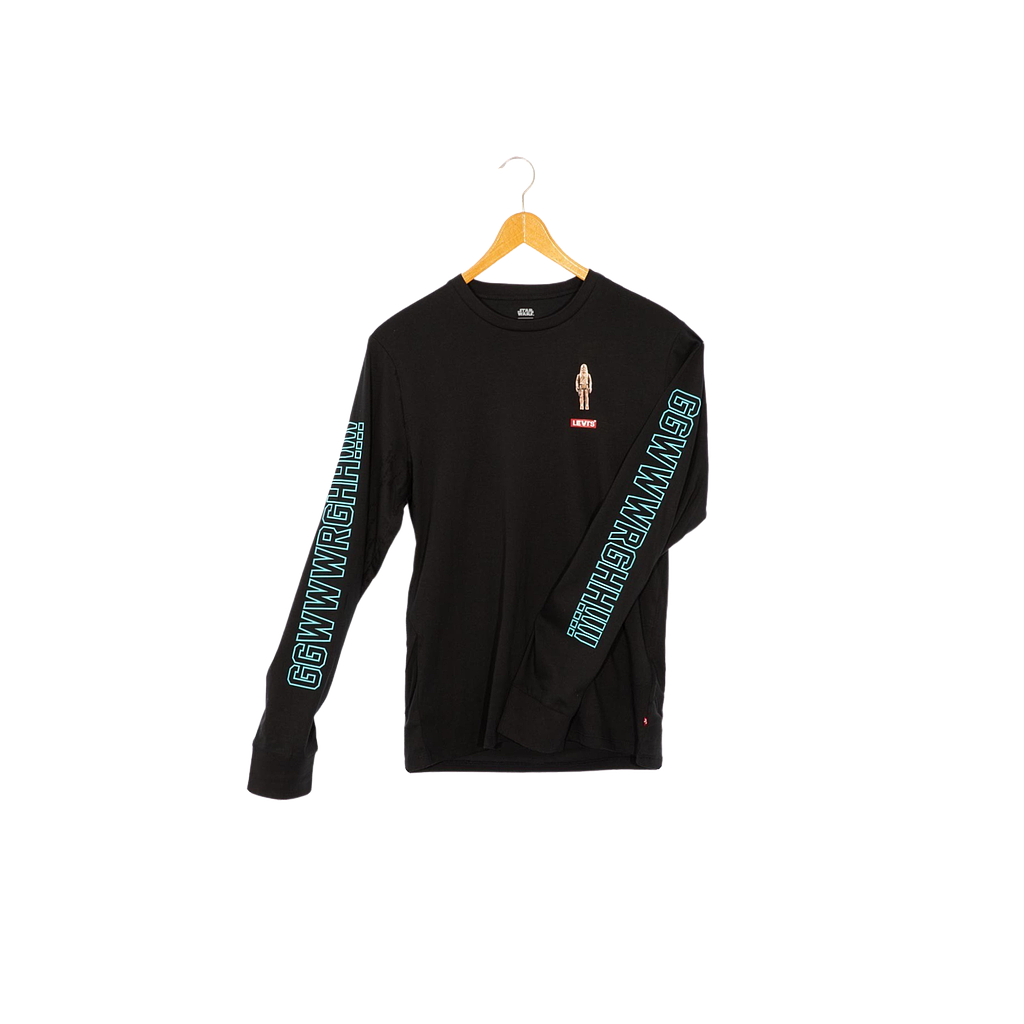 Tee Shirt LEVI'S Noir en Coton de taille S (29-11-2022 15:28)
