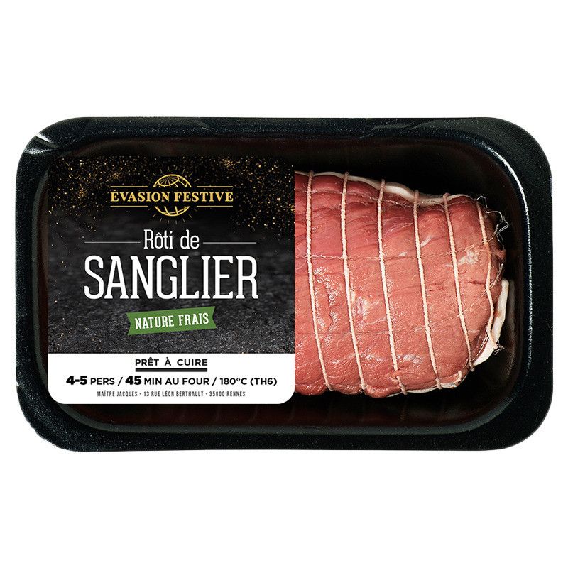 ✨ Rôti de sanglier nature ±700g