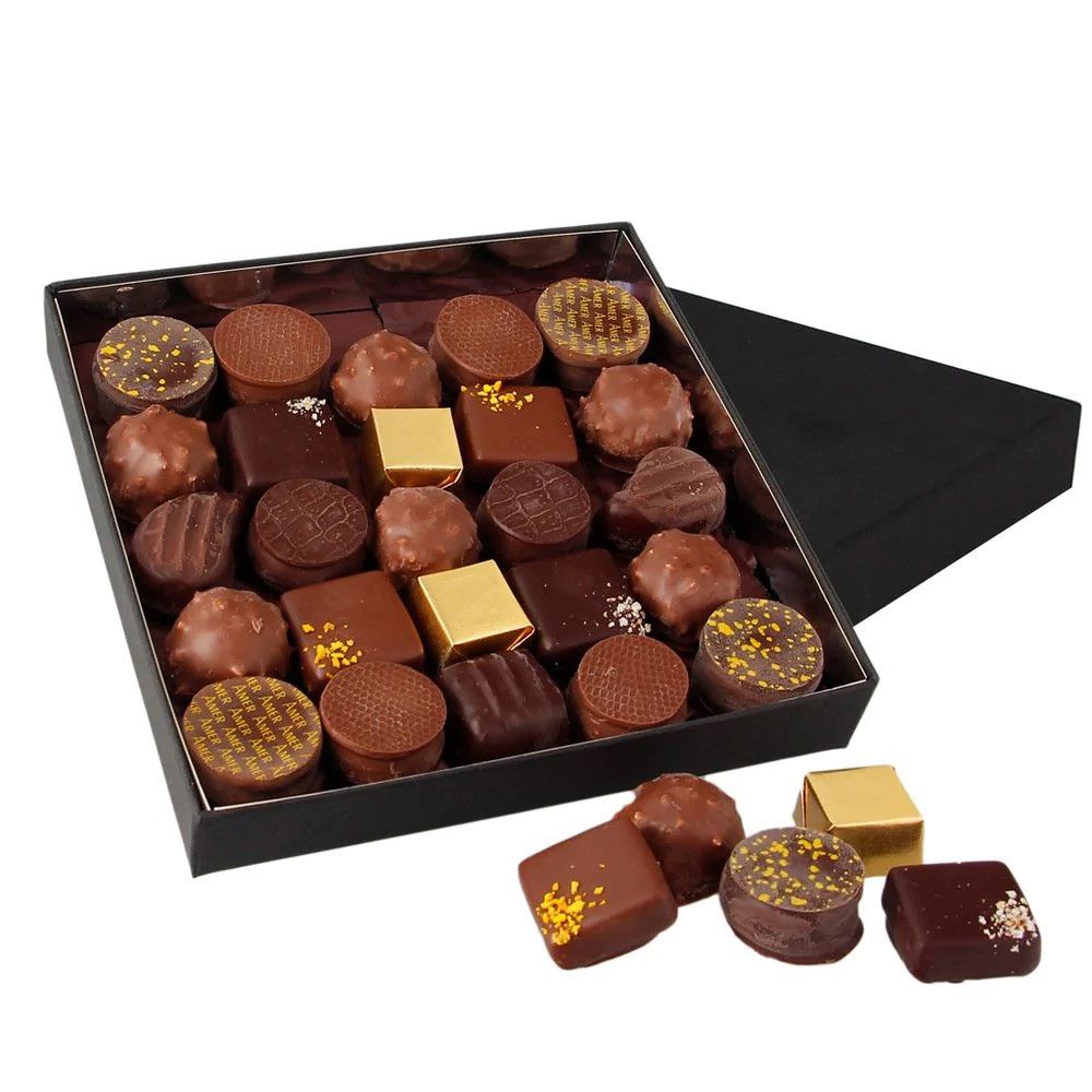 Boîte de chocolats fins - 380g