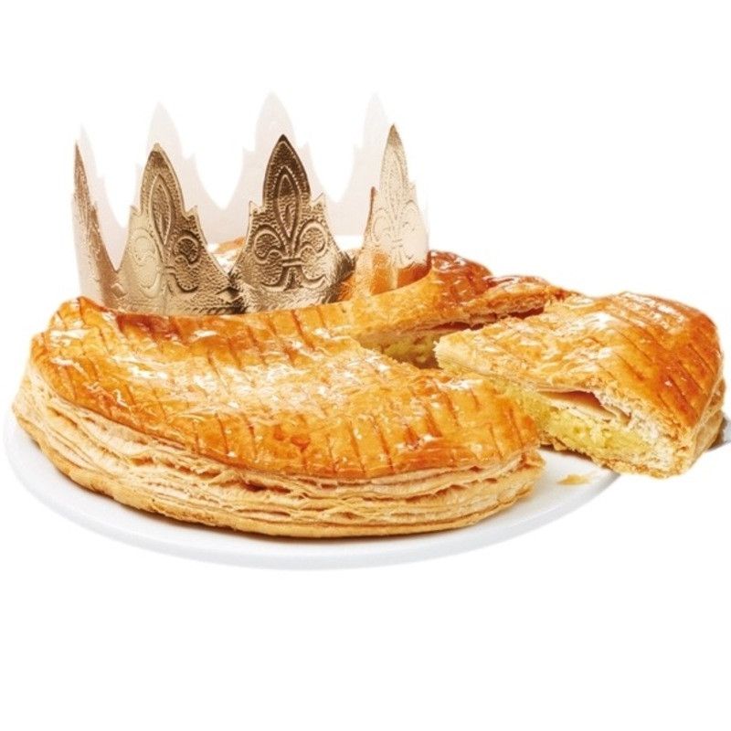 Galette des rois traditionnelle à la frangipane 28cm - 700g