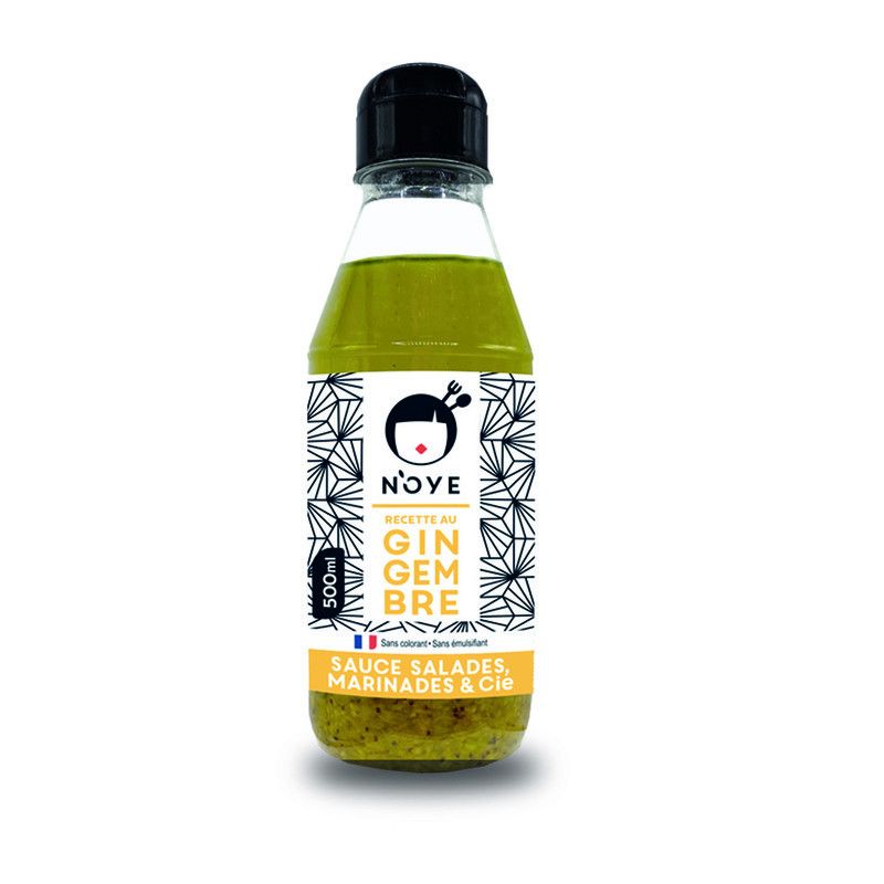 Sauce salade et marinade au gingembre - 500ml
