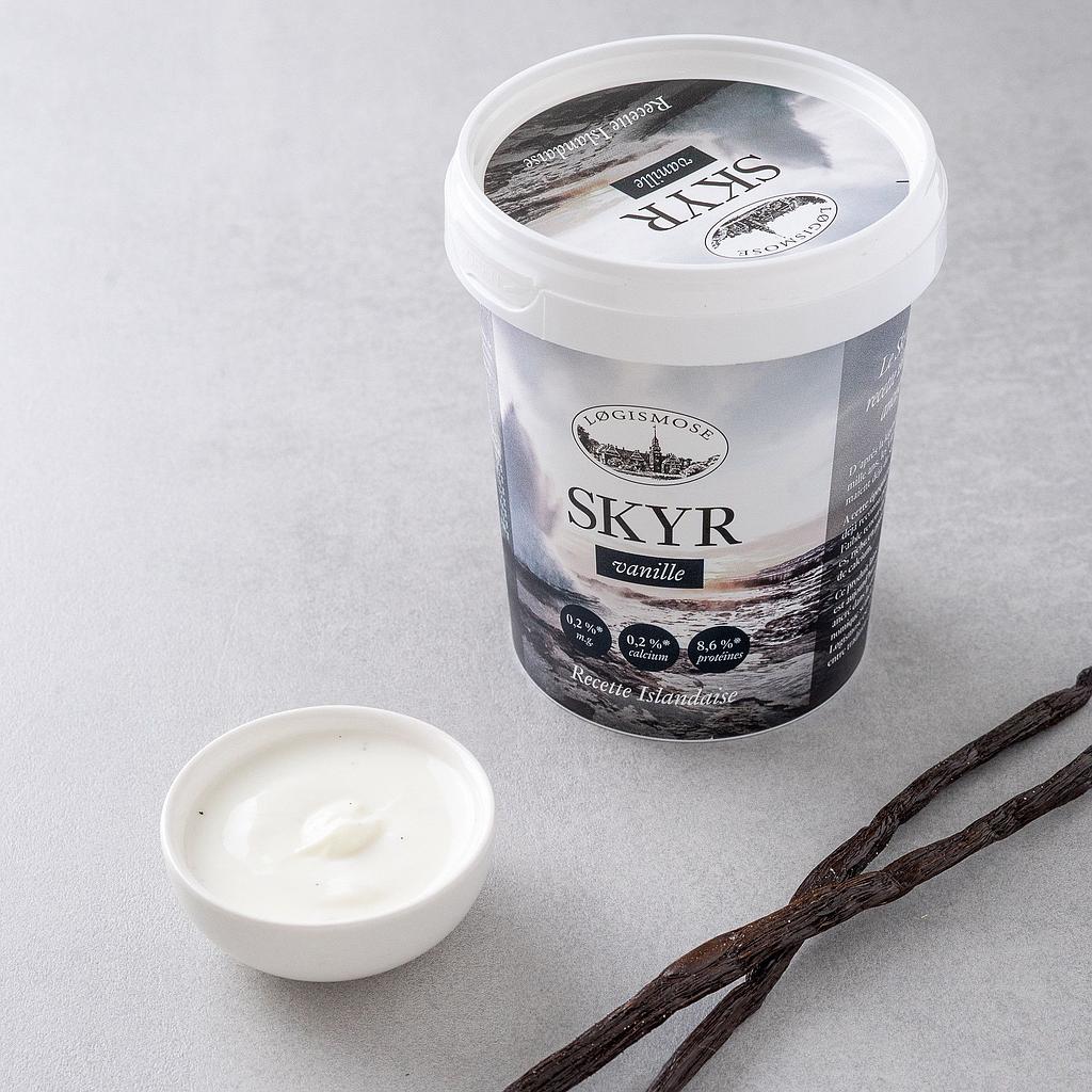 Skyr à la vanille | Lait fermenté concentré 0,2% MG - 450g
