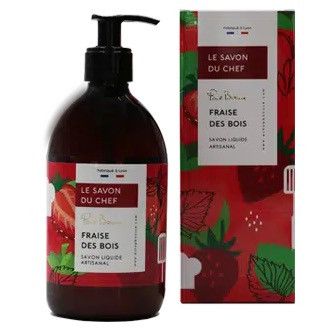 Savon liquide artisanal Fraise des Bois 3x 500ml