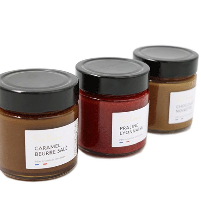 Assortiment de pâtes à tartiner x3 - 630g