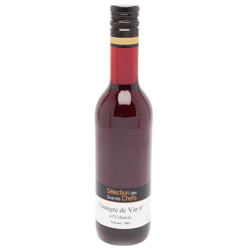 Vinaigre de vin rouge à l'échalote - 50cl