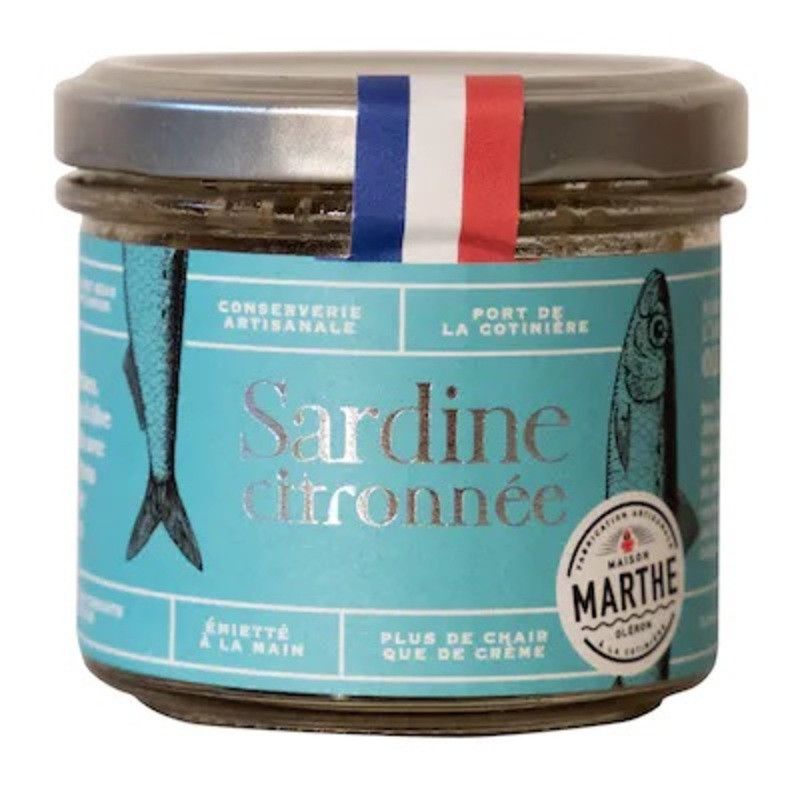 Emietté de sardine au citron - 90g