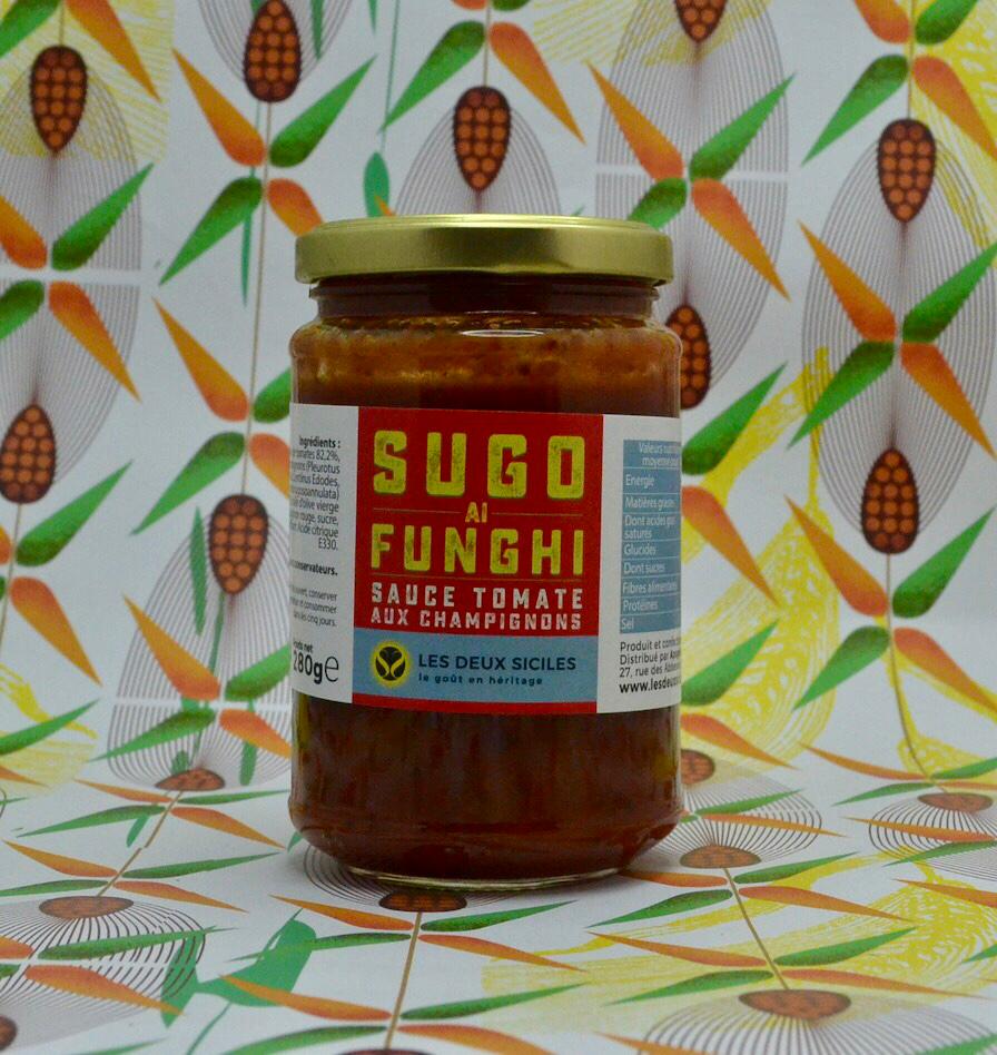 Sauce Tomate aux Champignons
