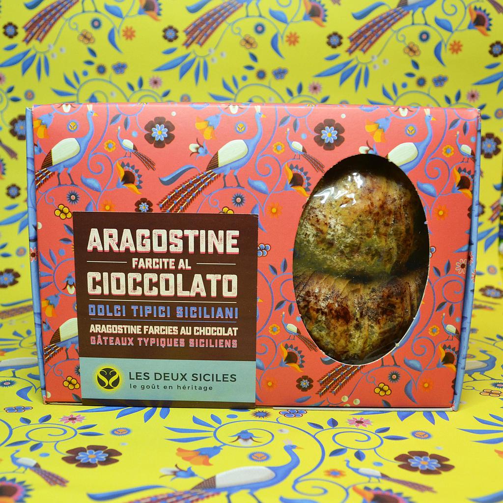 Aragostine à la crème de chocolat