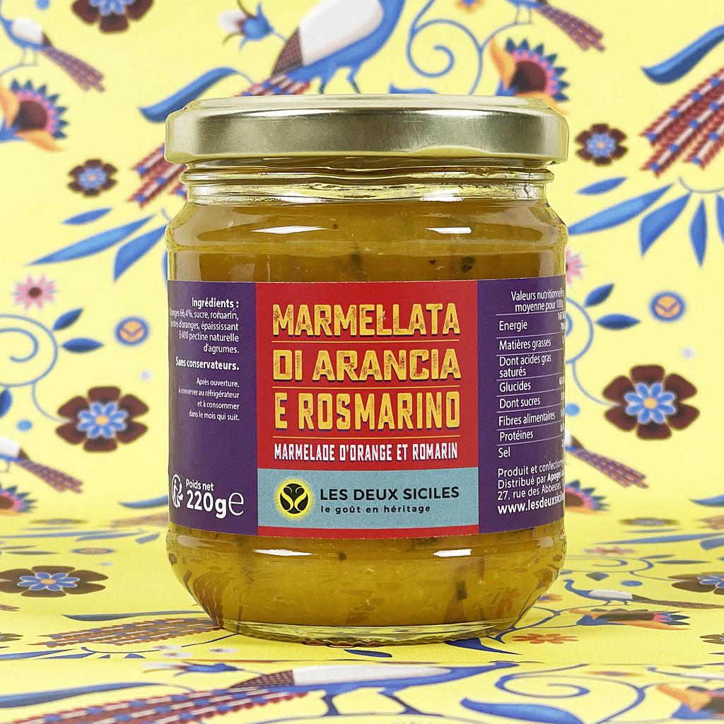 Marmelade d'orange et romarin