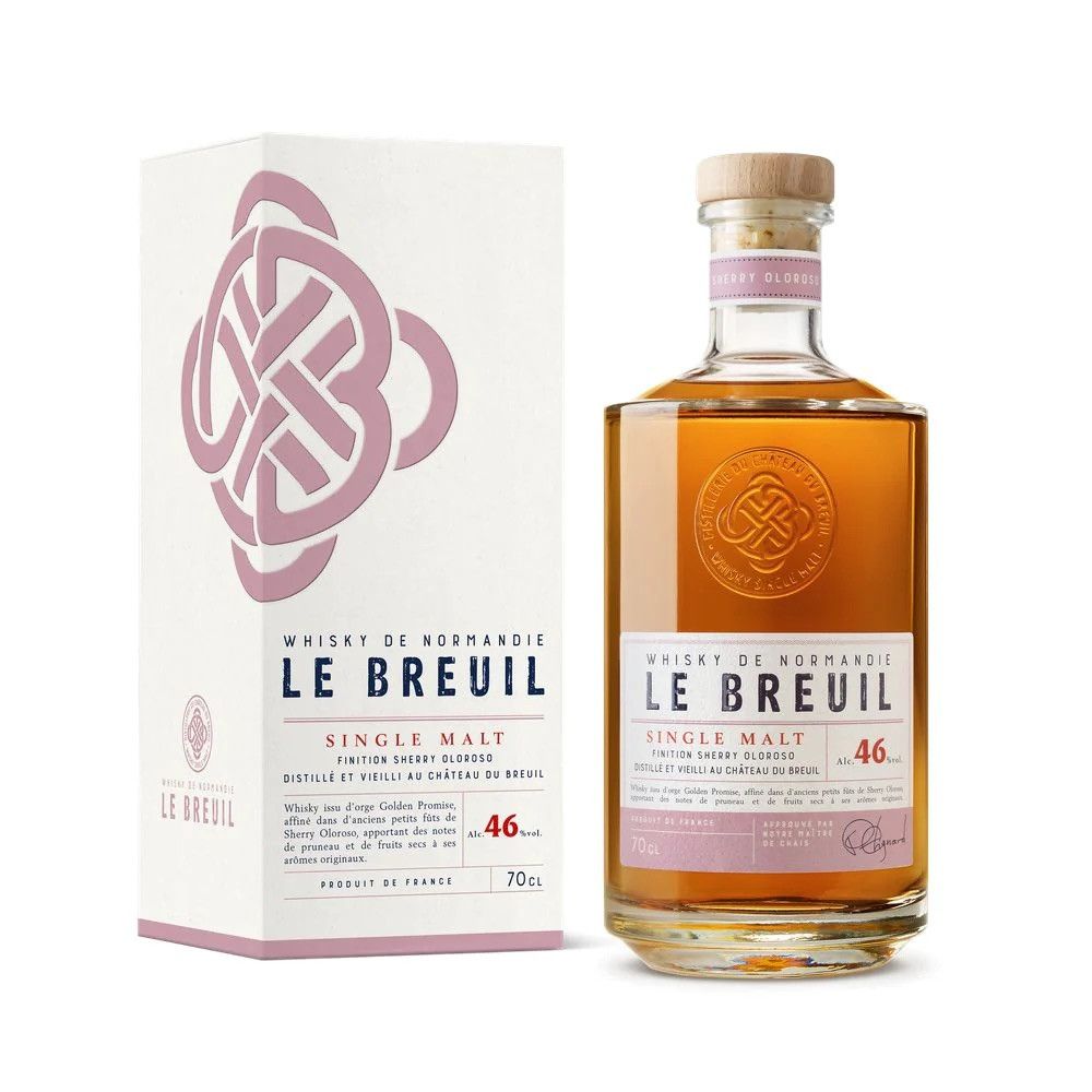 Whisky Normand Le Breuil finition Sherry Oloroso 46° - 70cl