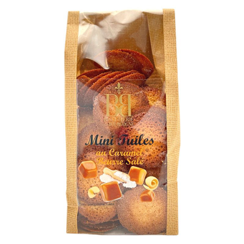Tuile au caramel beurre salé - 150g