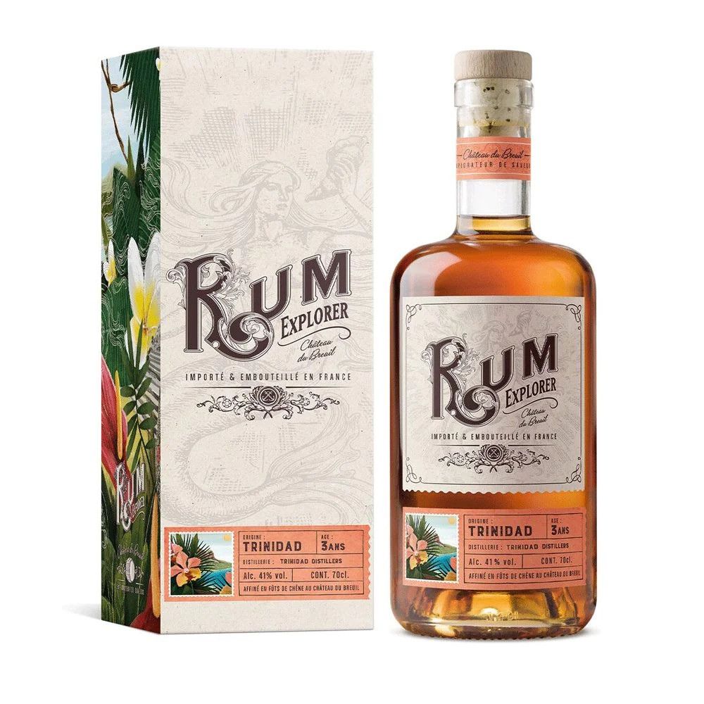 Rhum Explorer "Trinidad" distillerie Angostua 41° - 70cl