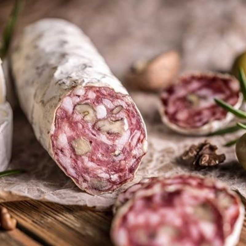 Saucisson pur porc aux noix du Périgord AOP - 200g