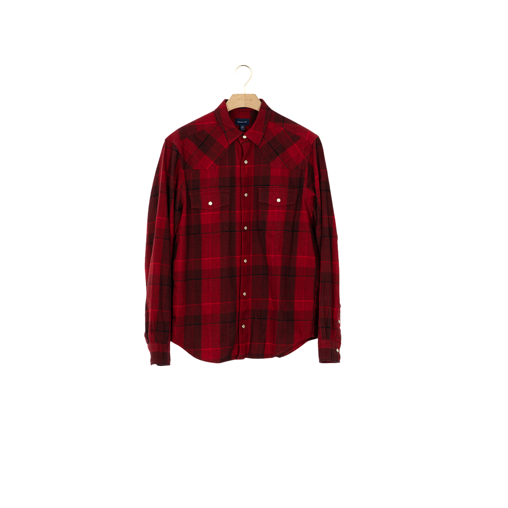 L'Exception/GANT/H/Chemise/Rouge/M/Coton