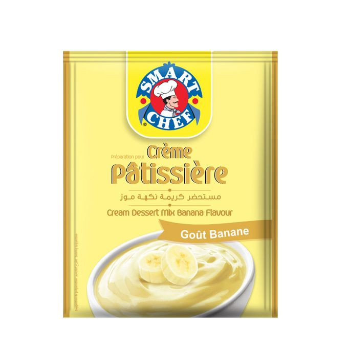 Crème dessert banane 40 gr (Smart Chef)
