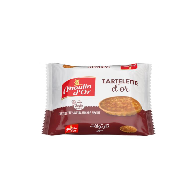 Tartelettes amande 65 gr  (Moulin d'Or)