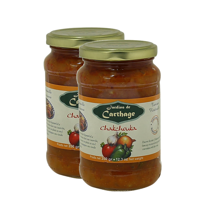 Chakchouka 2 x 350 gr  (Jardins de Carthage)