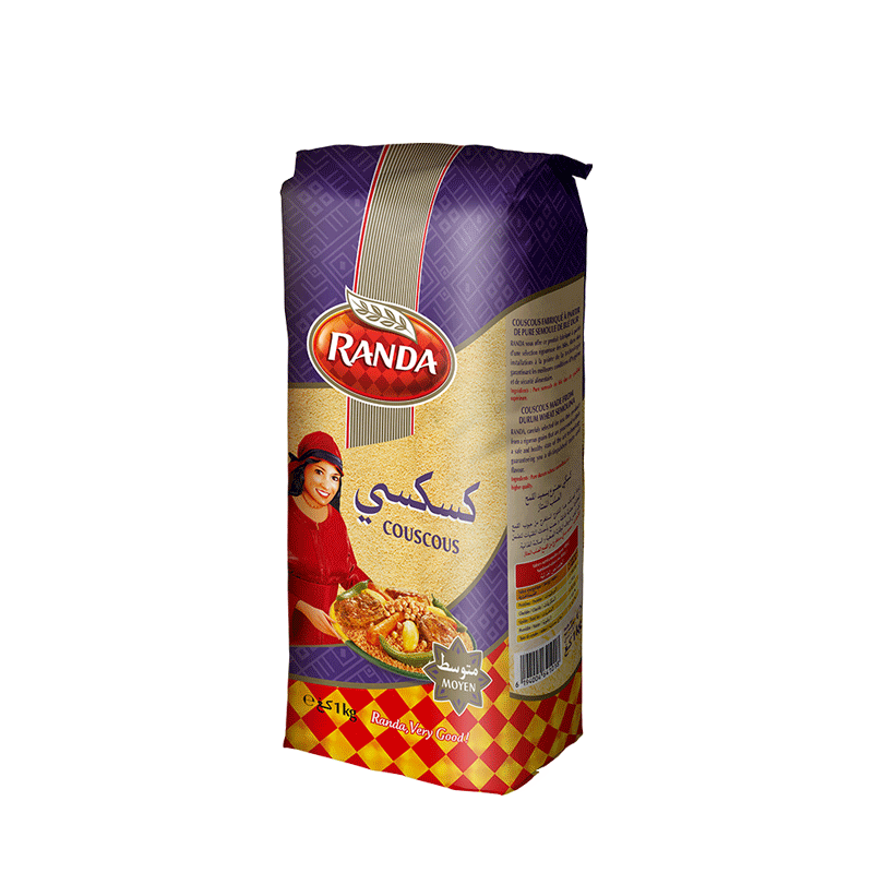 Couscous moyen 1 kg (Randa)