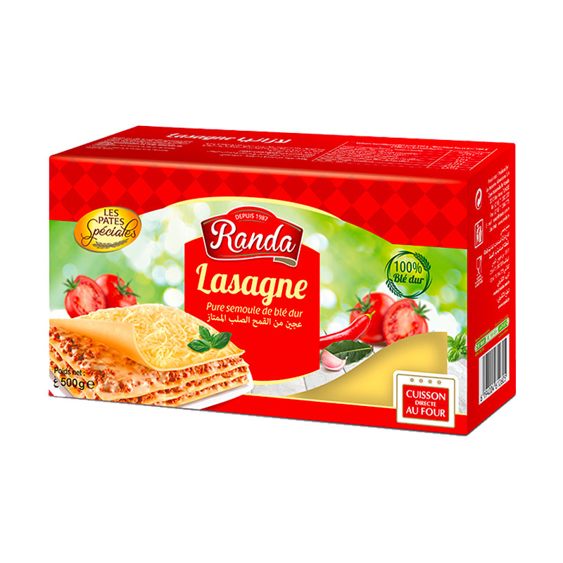 Lasagne 500 gr (Randa)