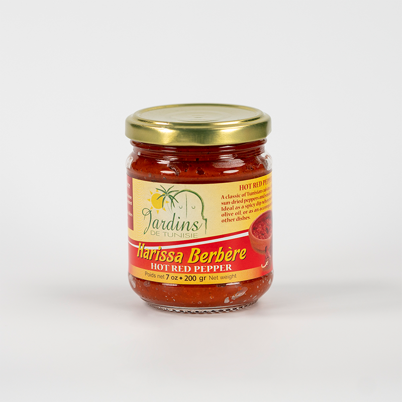 Harissa Berbère 200 gr  (Jardins de Tunisie)