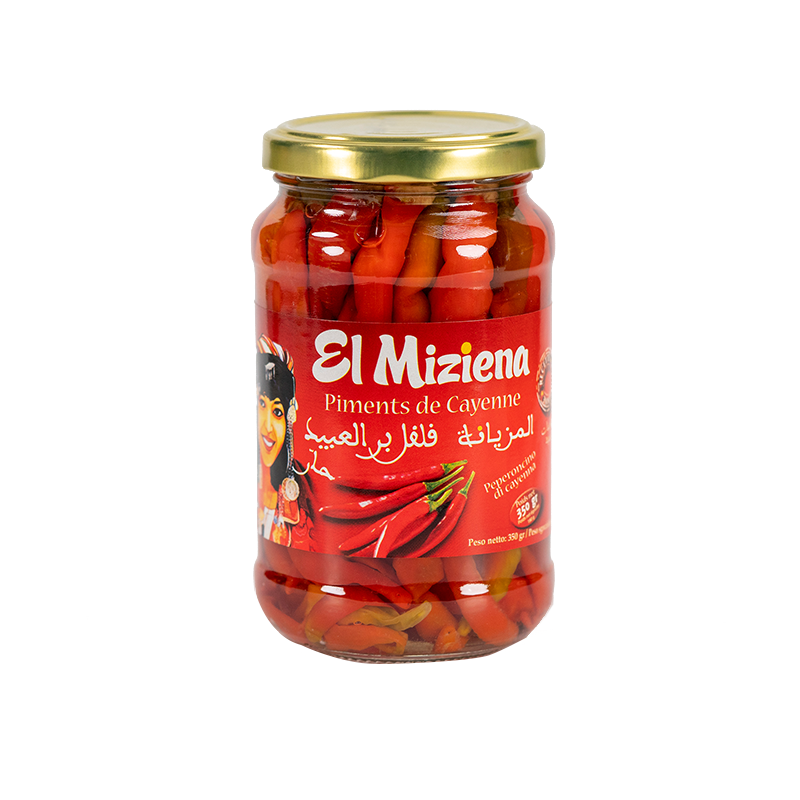 Piment de Cayenne 350 gr  (El Meziena)