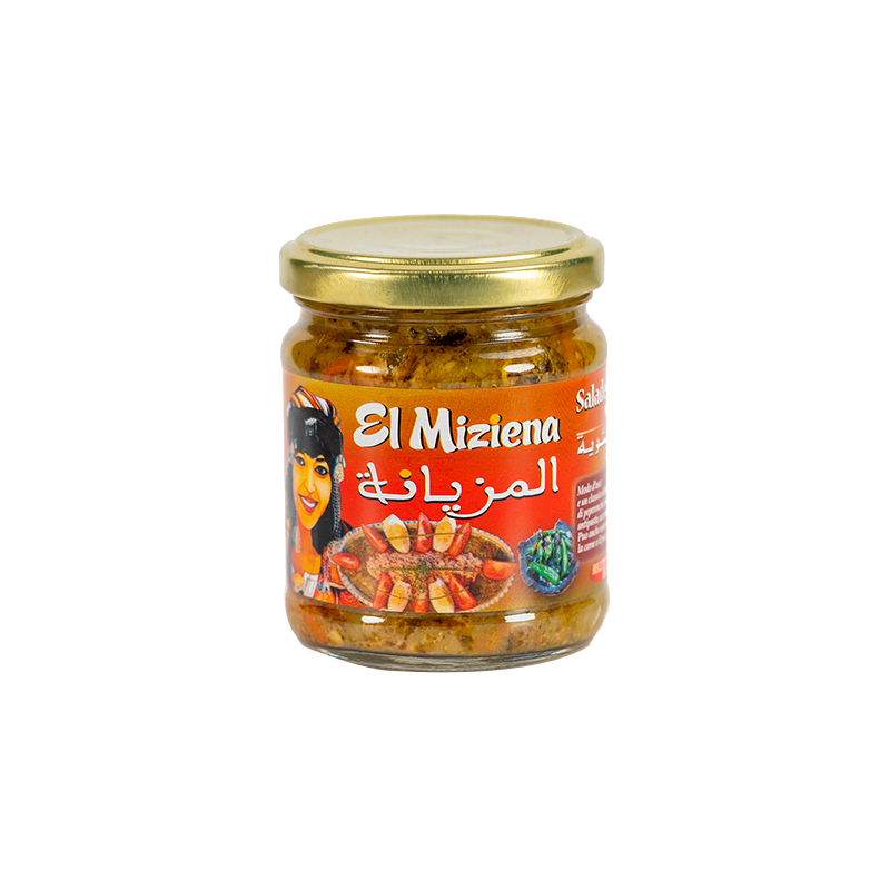 Salade mechouia piquante 200 gr  (El Meziena)