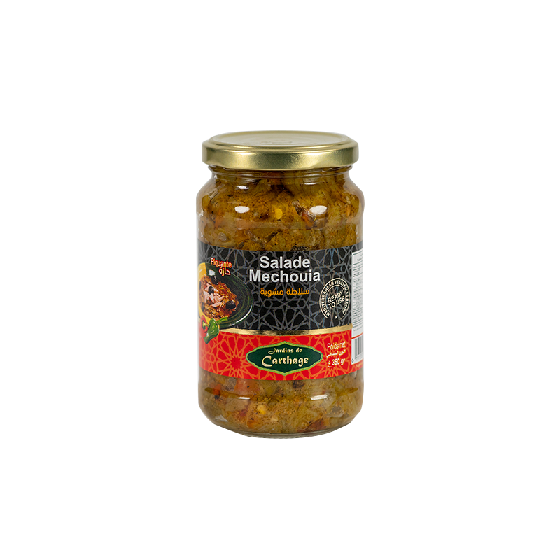 Salade mechouia piquante 350 gr  (Jardins de Carthage)