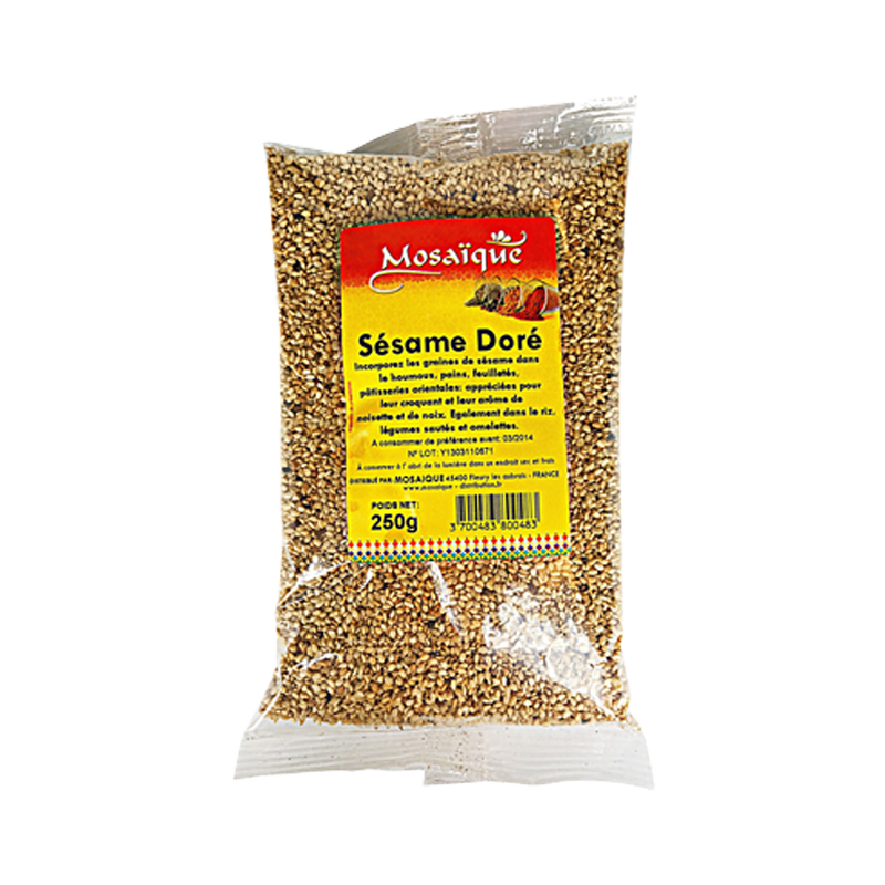 Sésame dorée 250 gr (Mosaïque)