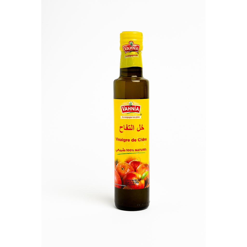 Vinaigre de cidre 250 ml 100% naturel (Vahnia)