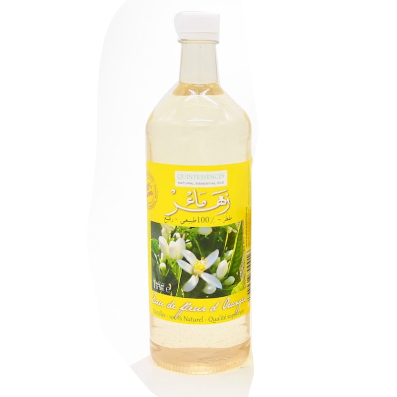 Eau de fleur d'oranger naturelle 500 ml (Quintessences)