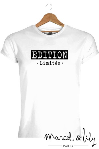 tee-shirt bio homme + pochon tissu " Edition Limitée "