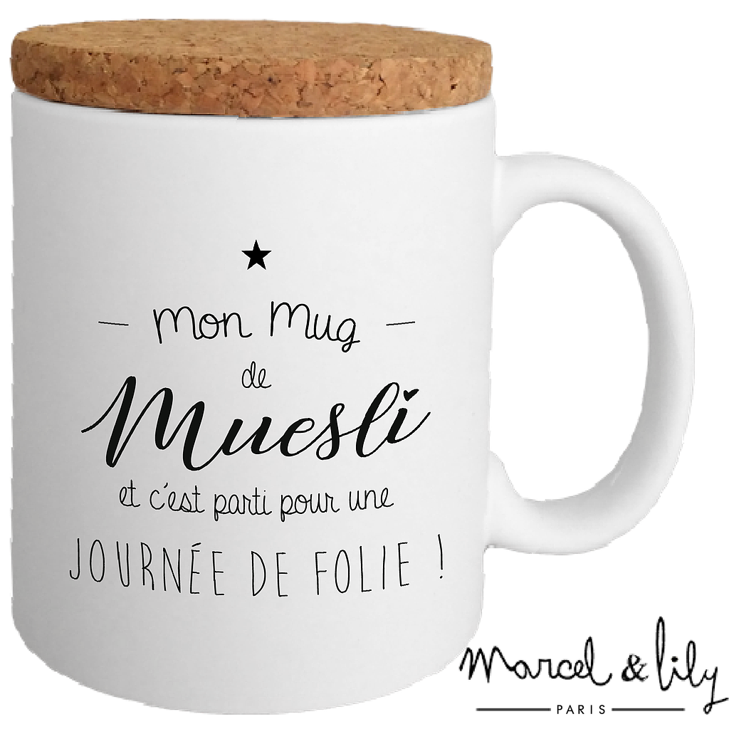 Mug XXL "Mon mug de Muesli"