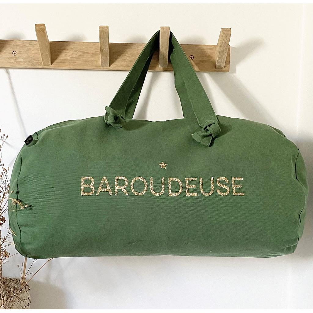Sac Polochon vert sapin - BAROUDEUSE