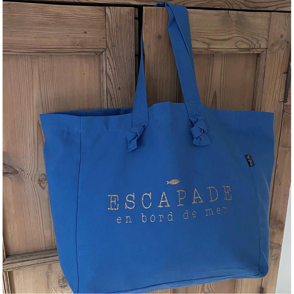 Cabas Lily - Bleu Horizon" Escapade en Bord de mer