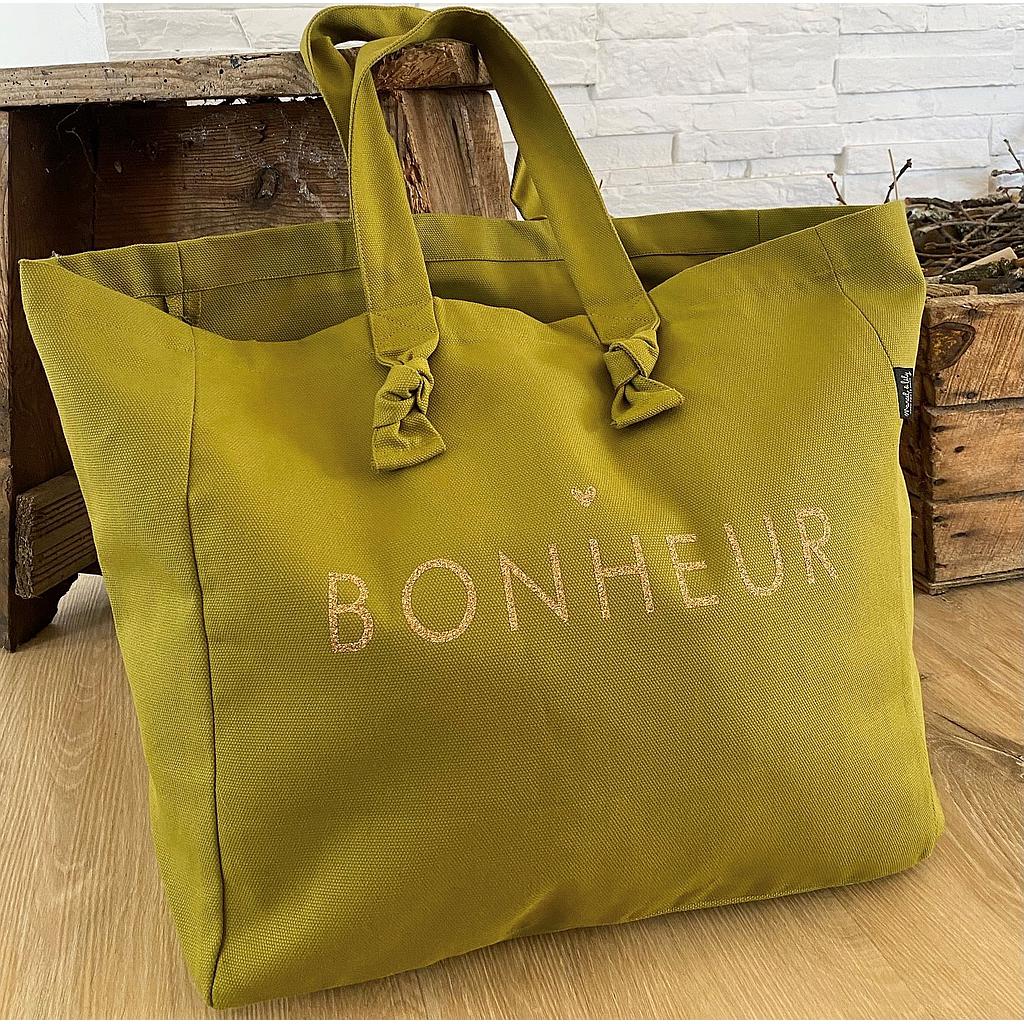 Cabas Lily - AVOCAT "Bonheur"