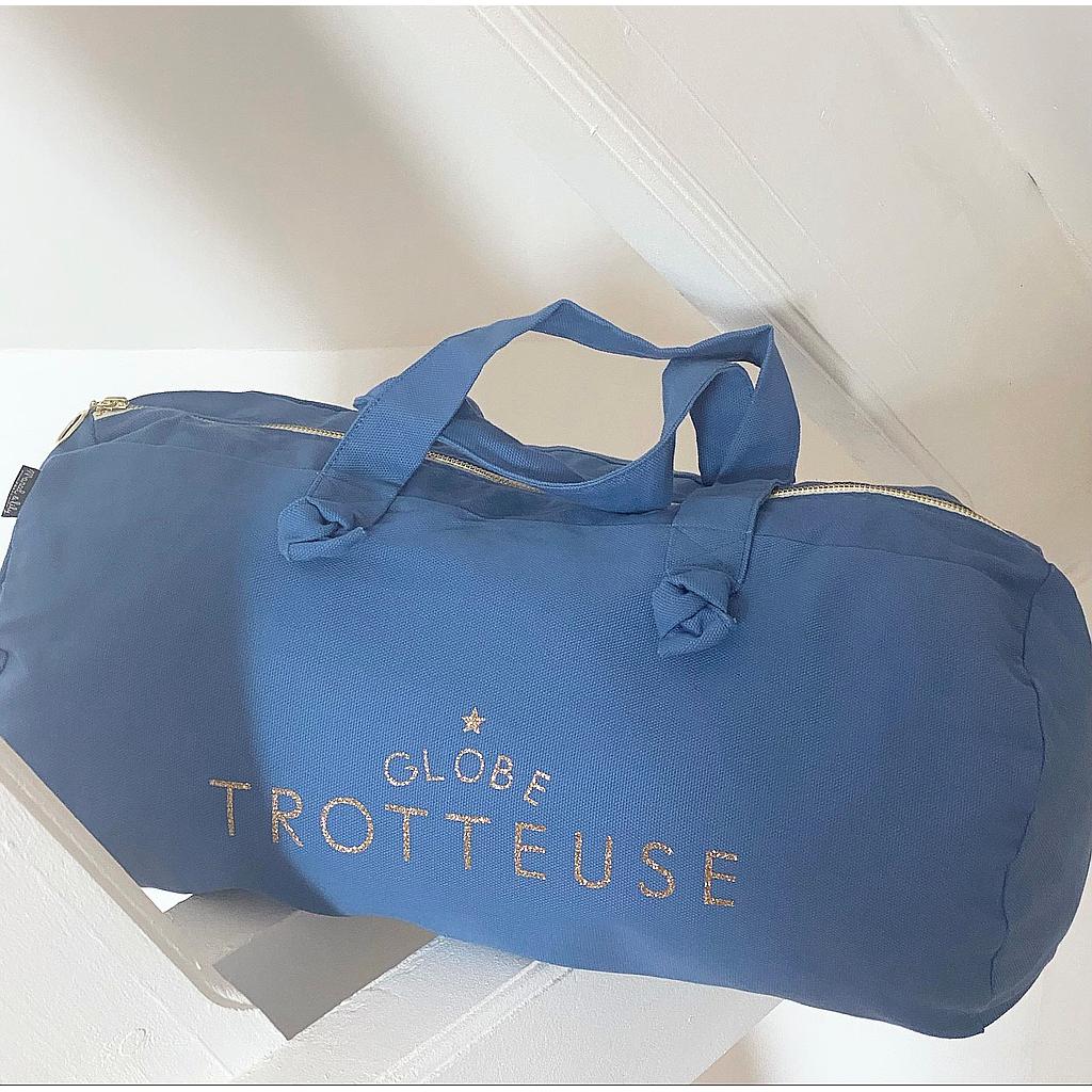 Sac Polochon bleu horizon - Globe Trotteuse